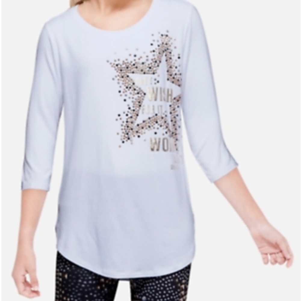 Justice Active Long Sleeve T-shirt Sz 18